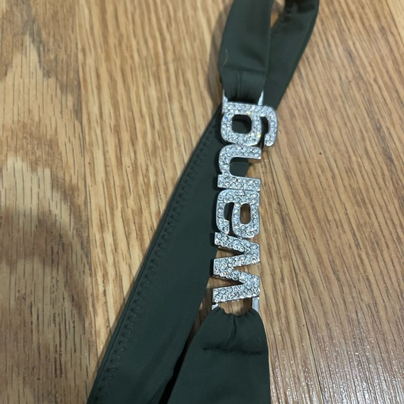 ALEXANDER WANG Crystal-charm Low-back in Green - Picture 6 of 16